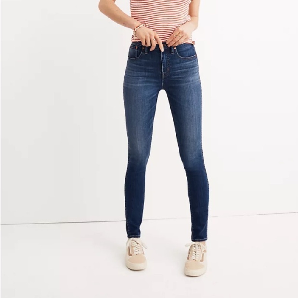Madewell 10” High Rise Skinny Jeans
